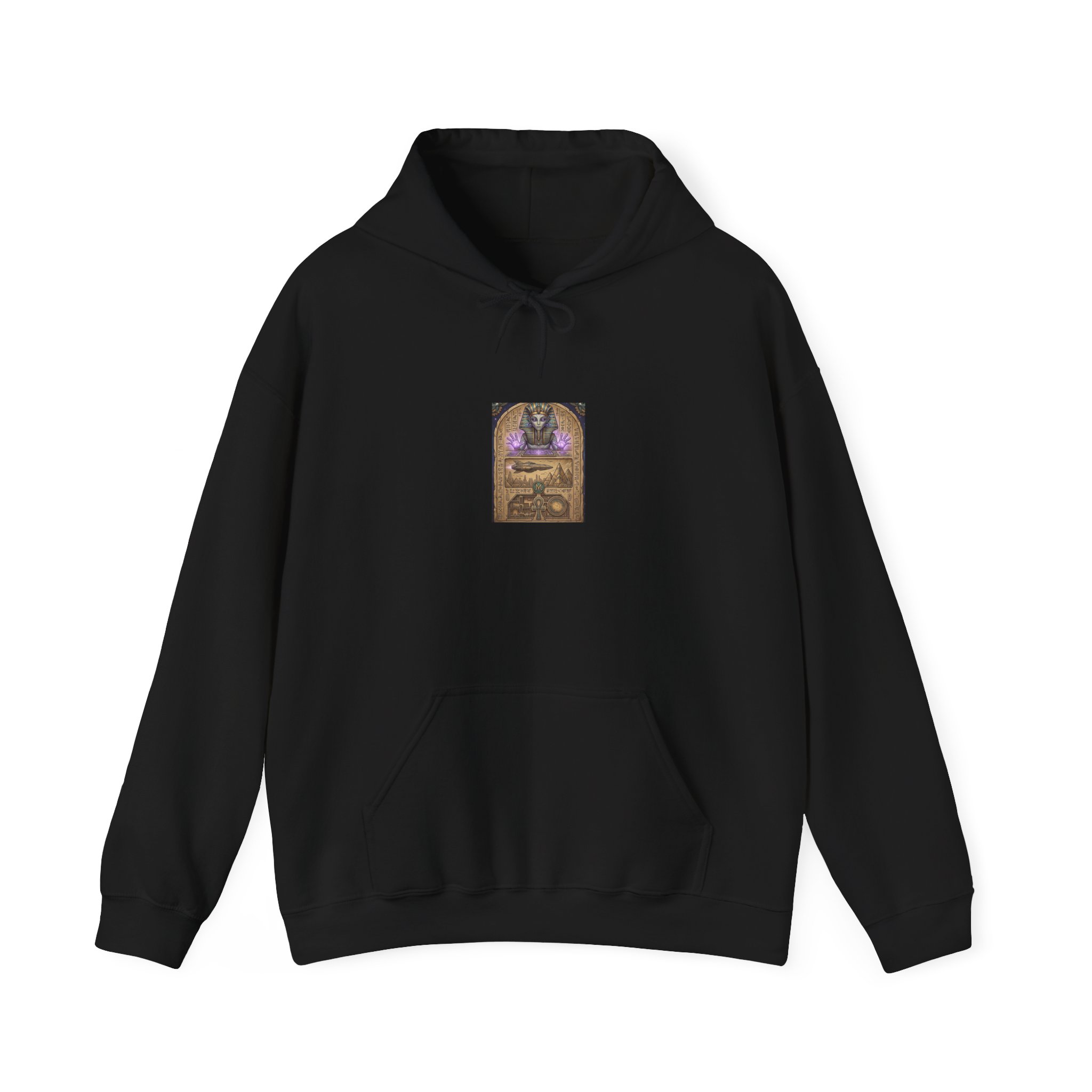 Mystic Tarot Hoodie — Third Eye Pyramid Design - Image 5