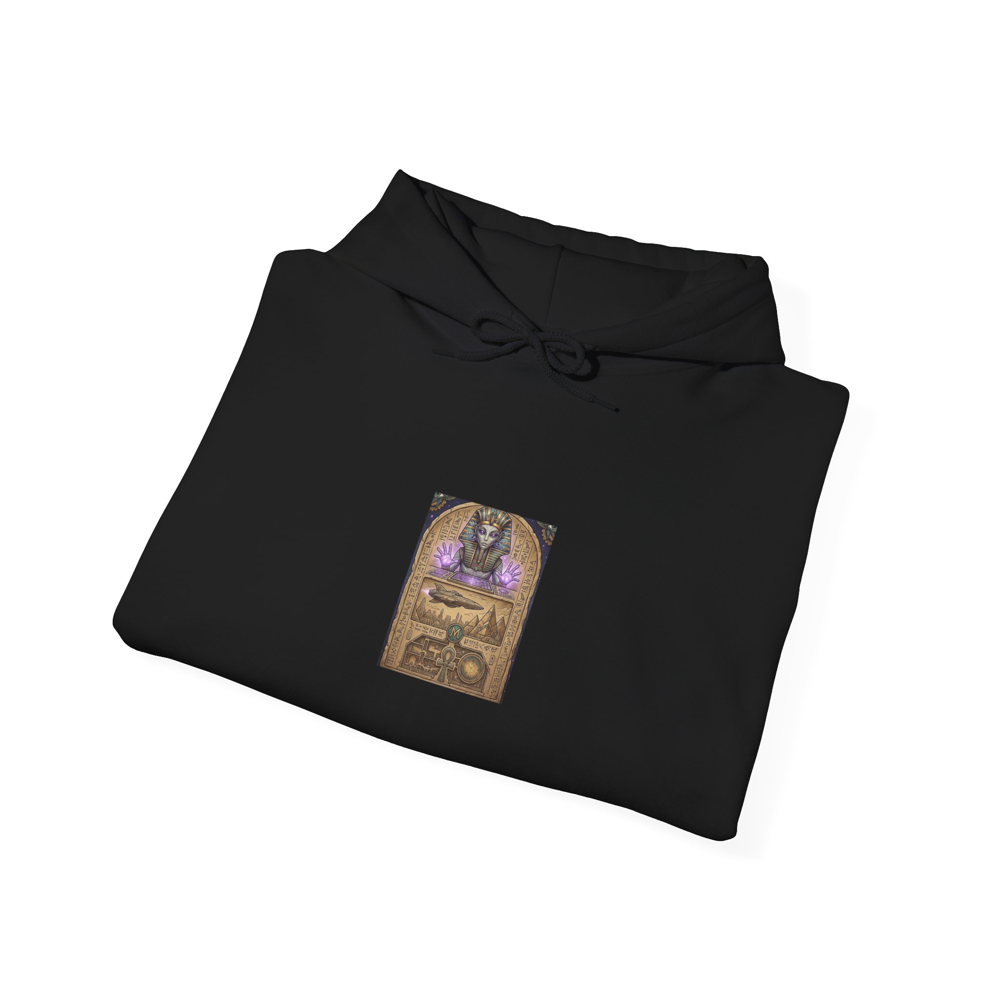 Mystic Tarot Hoodie — Third Eye Pyramid Design - Image 8