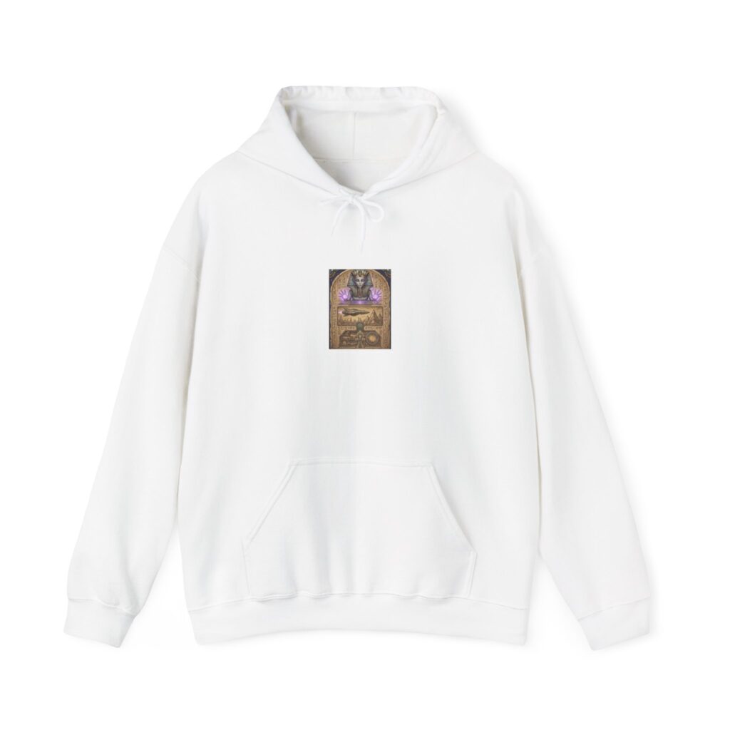 Mystic Tarot Hoodie — Third Eye Pyramid Design