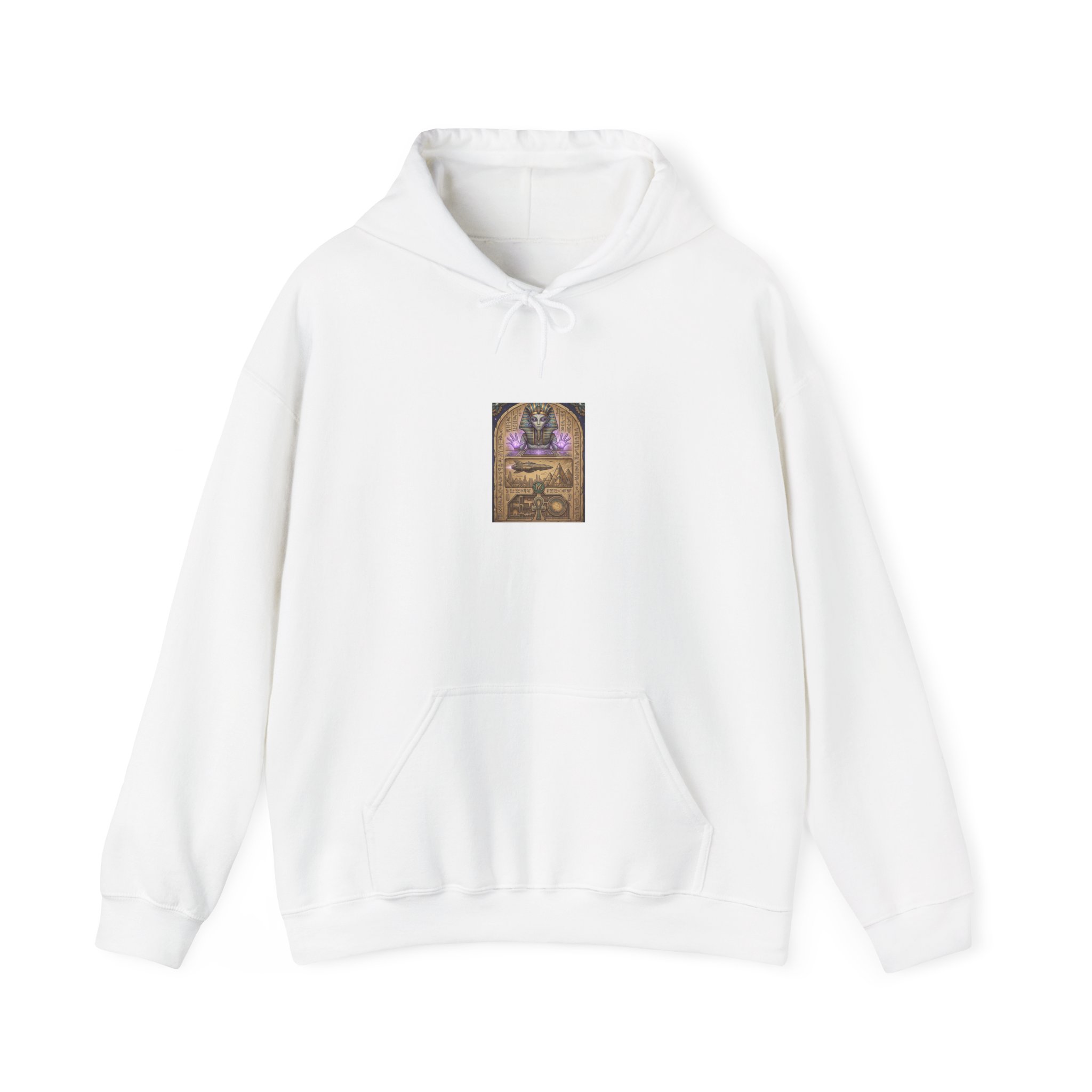 Mystic Tarot Hoodie — Third Eye Pyramid Design